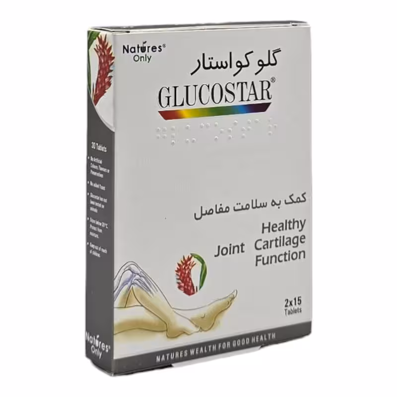 قرص گلوکواستار نیچرز اونلی 30 عدد