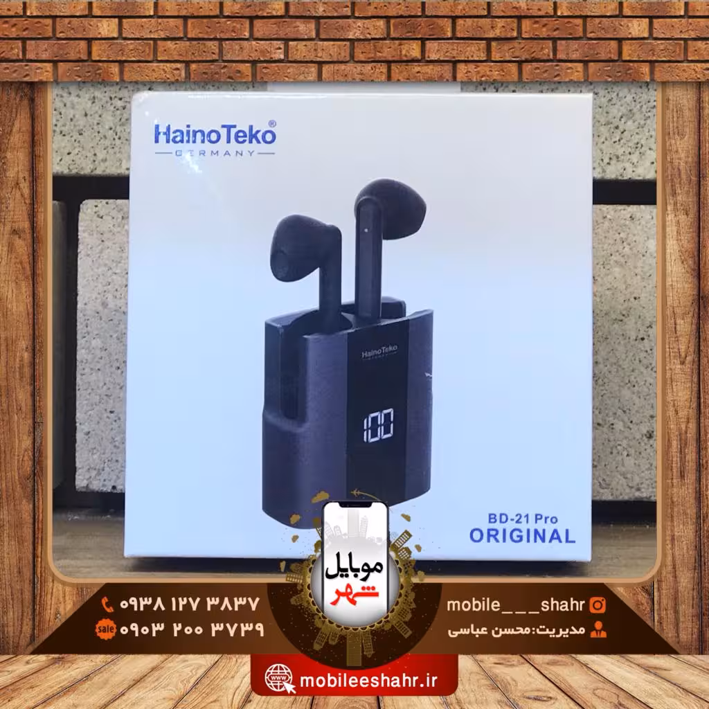 هندزفری بلوتوثی هاینو تکو مدل BD-21 Pro