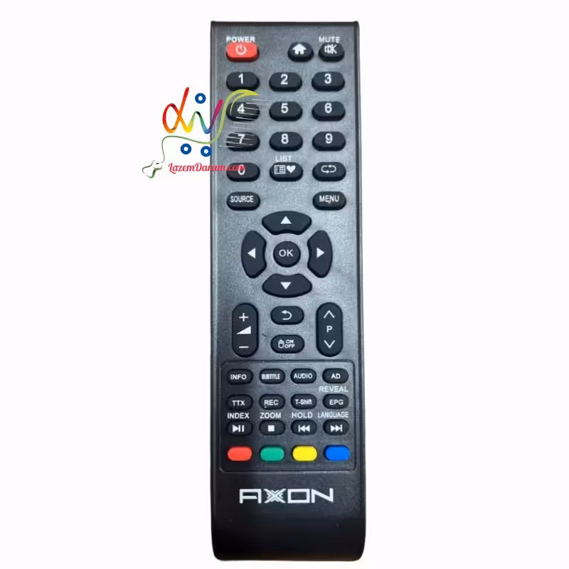 کنترل تلویزیون ال ای دی آکسون-فلت