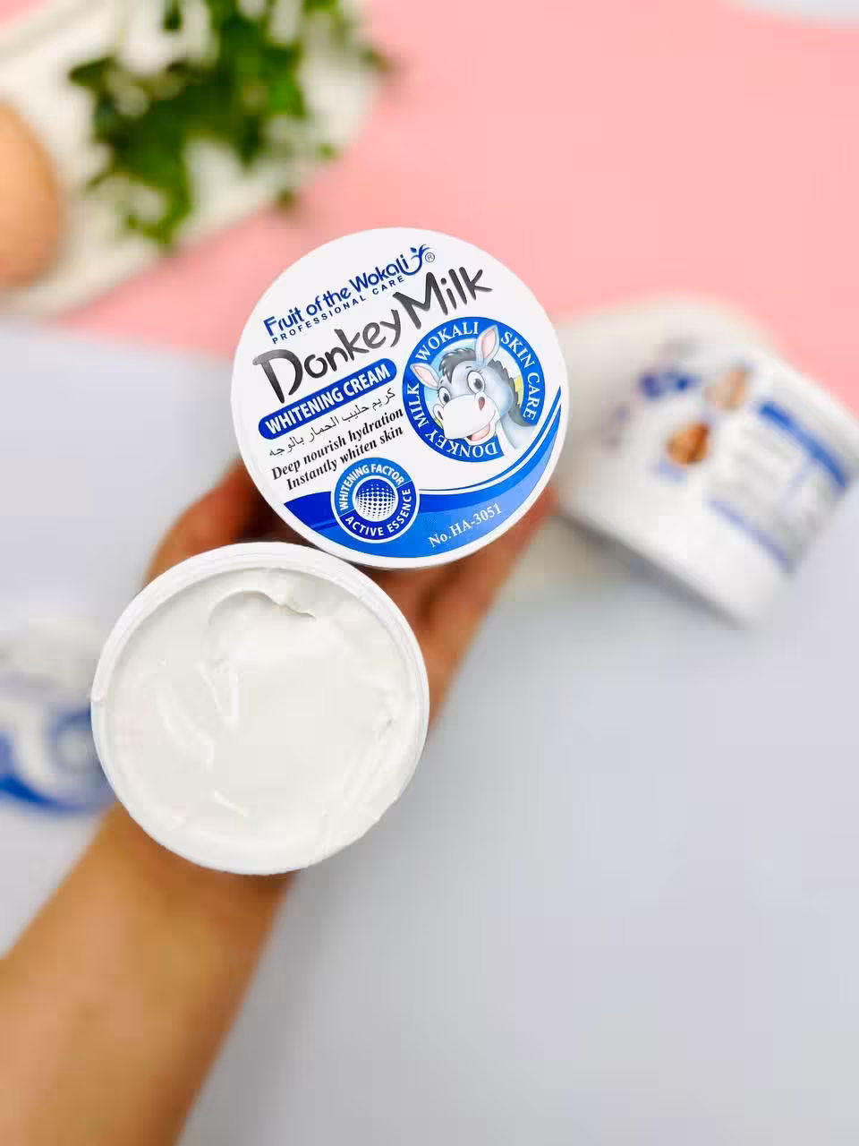 سفید کننده بدن شیر الاغ وکالی