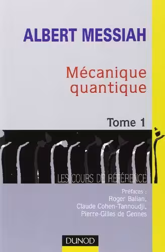 خرید و دانلود نسخه کامل کتاب Mécanique quantique - Tome 1 - 2ème édition