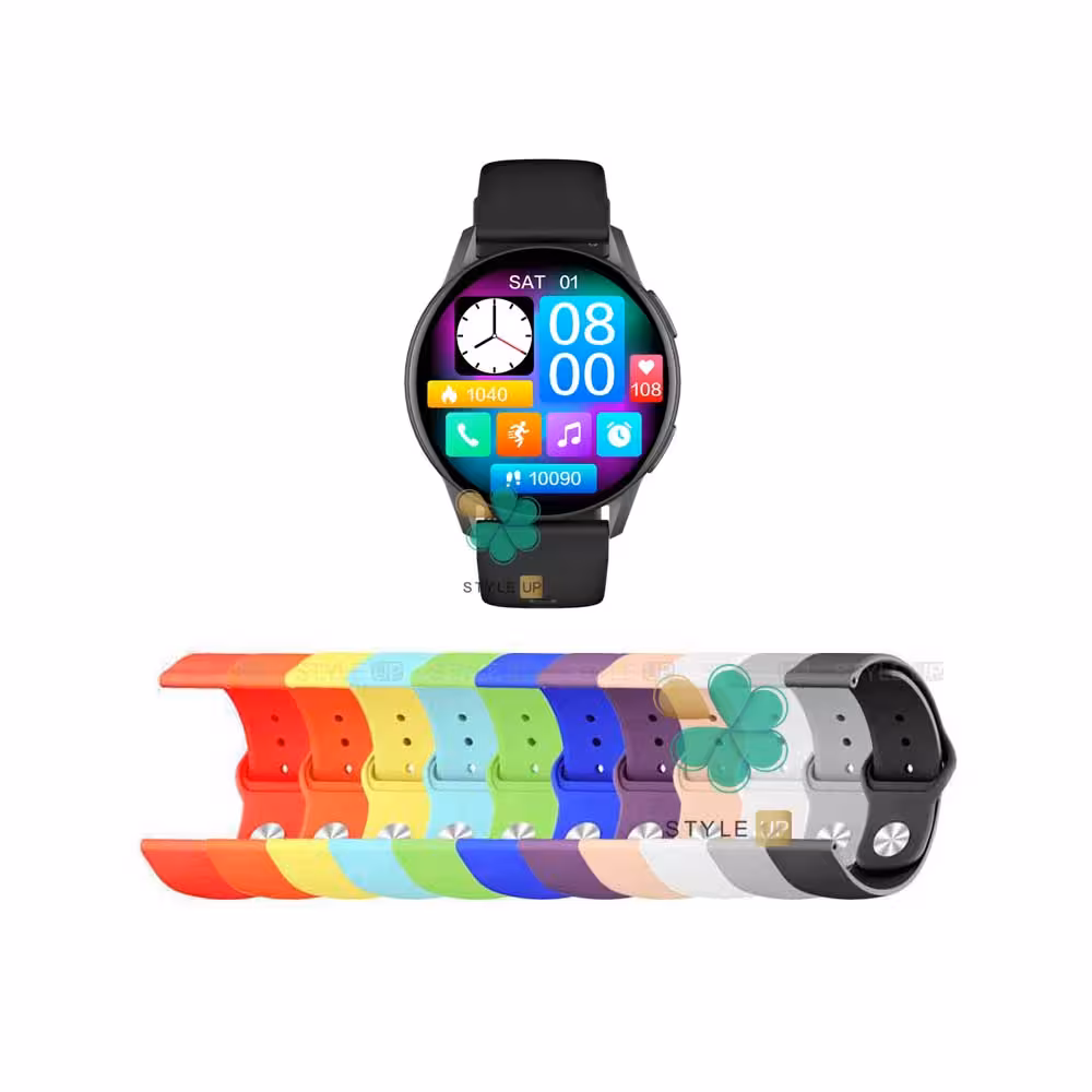بند سیلیکونی ساعت شیائومی Xiaomi Kieslect K11 Smart Watch مدل دکمه ای