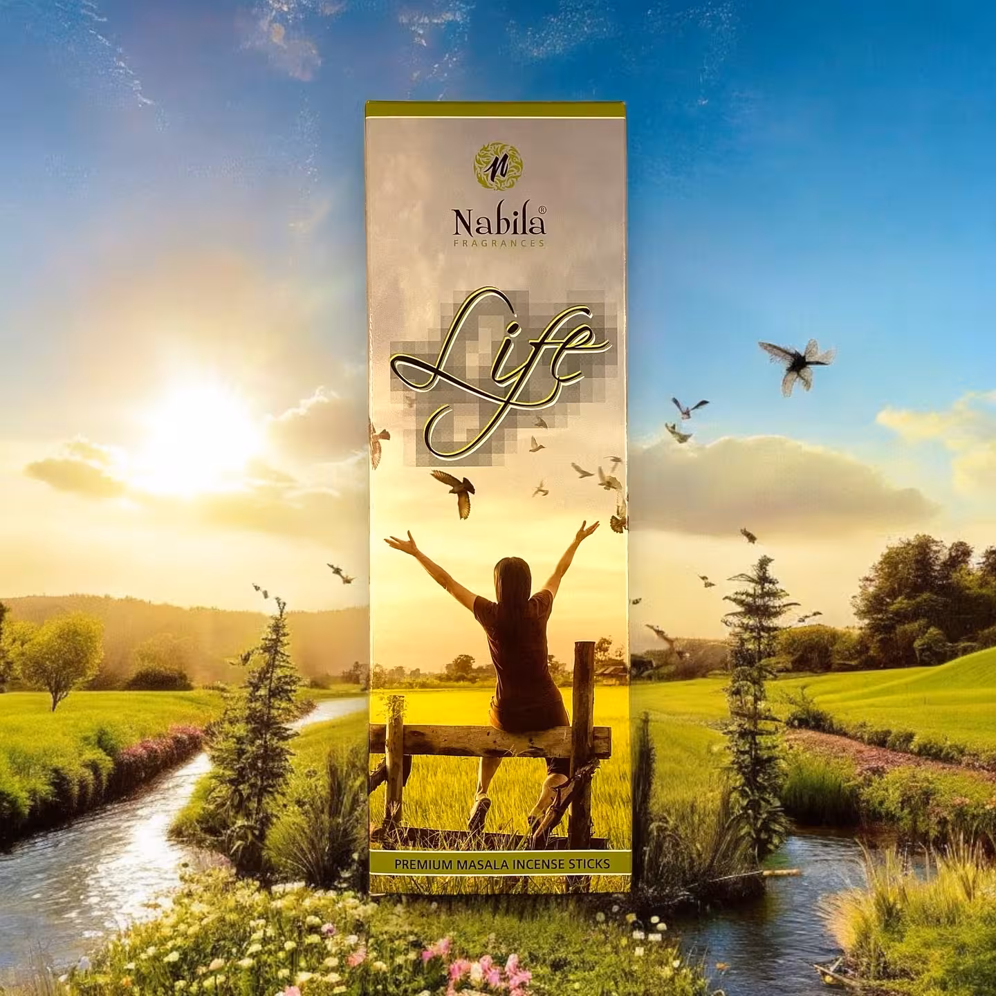 عود دست ساز زندگی Life از برند نابیلا Nabila