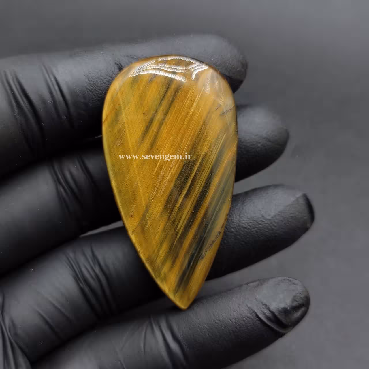 نگین سنگ چشم ببر (کدA714)