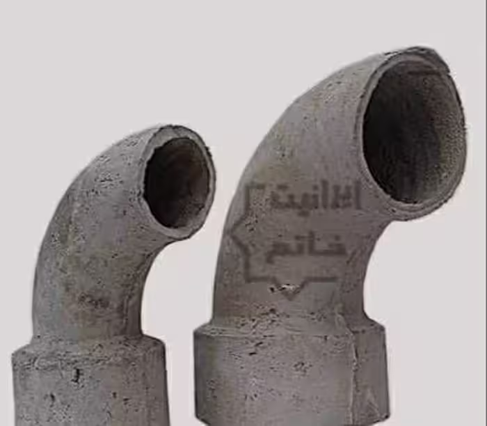 زانویی لوله سیمانی قطر 15