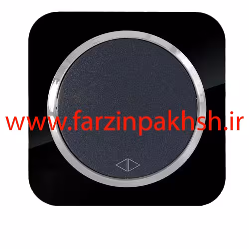 کلید کراکس (صلیبی) توکار دلند مدل آدا پلکسی قاب مشکی