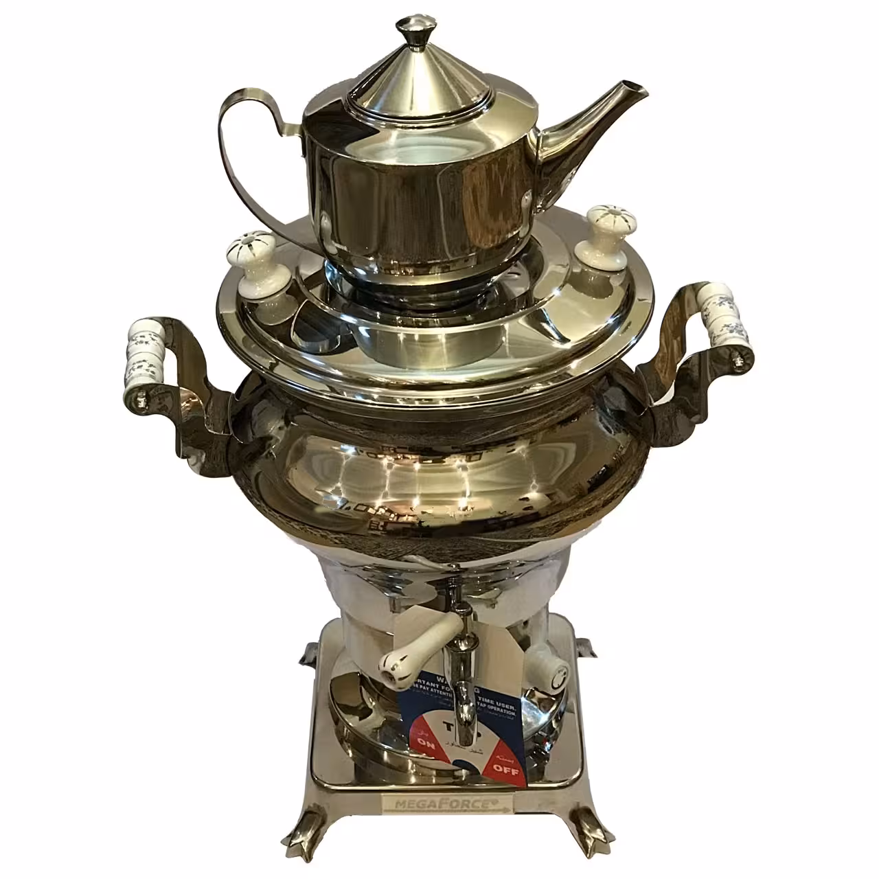 سماور برقی مگافورس مدل کلاسیک E-130 گنجایش 4.5 لیتر - کالاوما