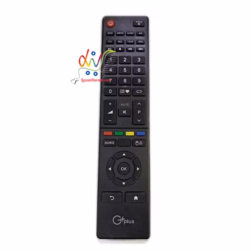 کنترل تلویزیون جی پلاس طرح هایسنس