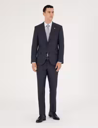 کت و شلوار مردانه سرمه ای پیرکاردین