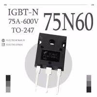 ترانزیستور IGBT / FGW 75N60 TO-247