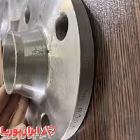 فلنج گلودار استنلس استیل 3 اینچ RTG ازجنس 4550 DIN2636 ND64CH فابریک