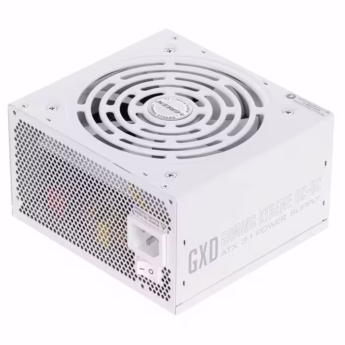 منبع تغذیه کامپیوتر گرین مدل GREEN GP1200B-GXD WHITE