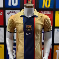 لباس کلاسیک بارسلونا 2001 پلیری مشابه اورجینال