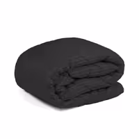 لحاف چیداری مدل هتلی یک نفره رنگ مشکی