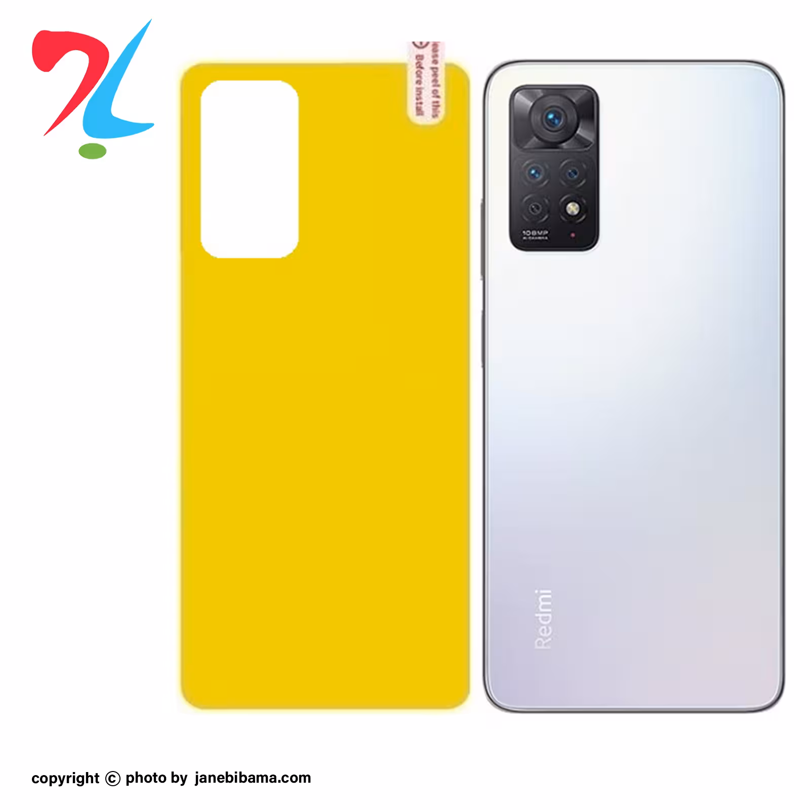 برچسب محافظ پشت گوشی شیائومی xiomei note11 4g