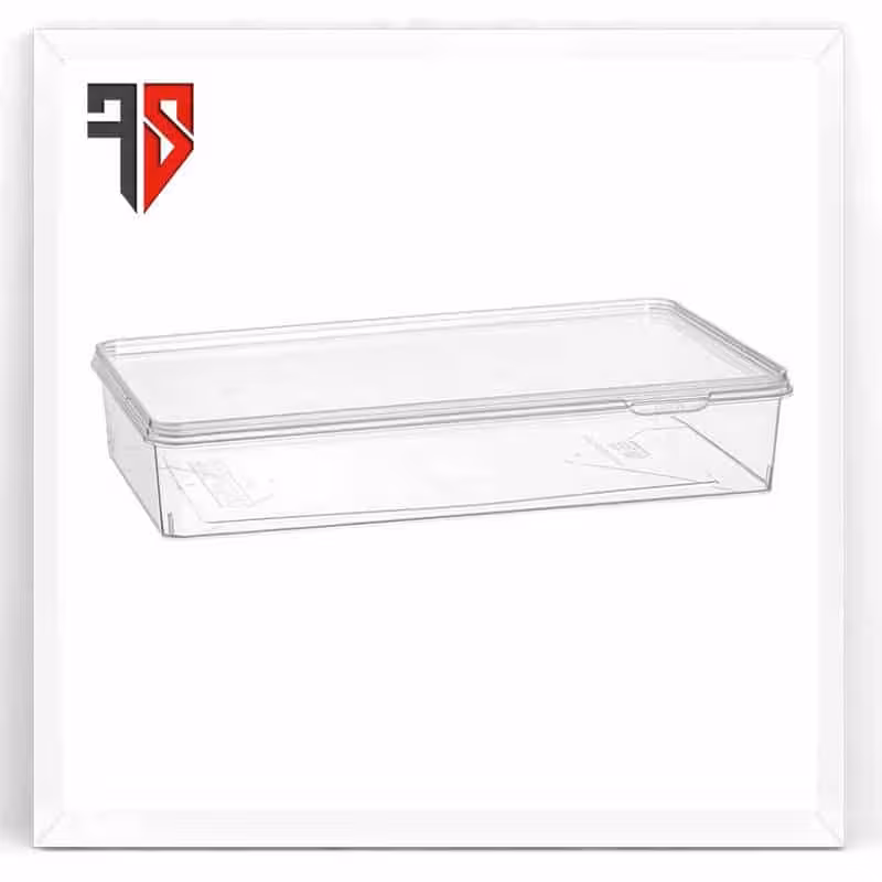 ظرف یکبار مصرف مدل مایکروویوی 2000 طب پلاستیک (100عددی)