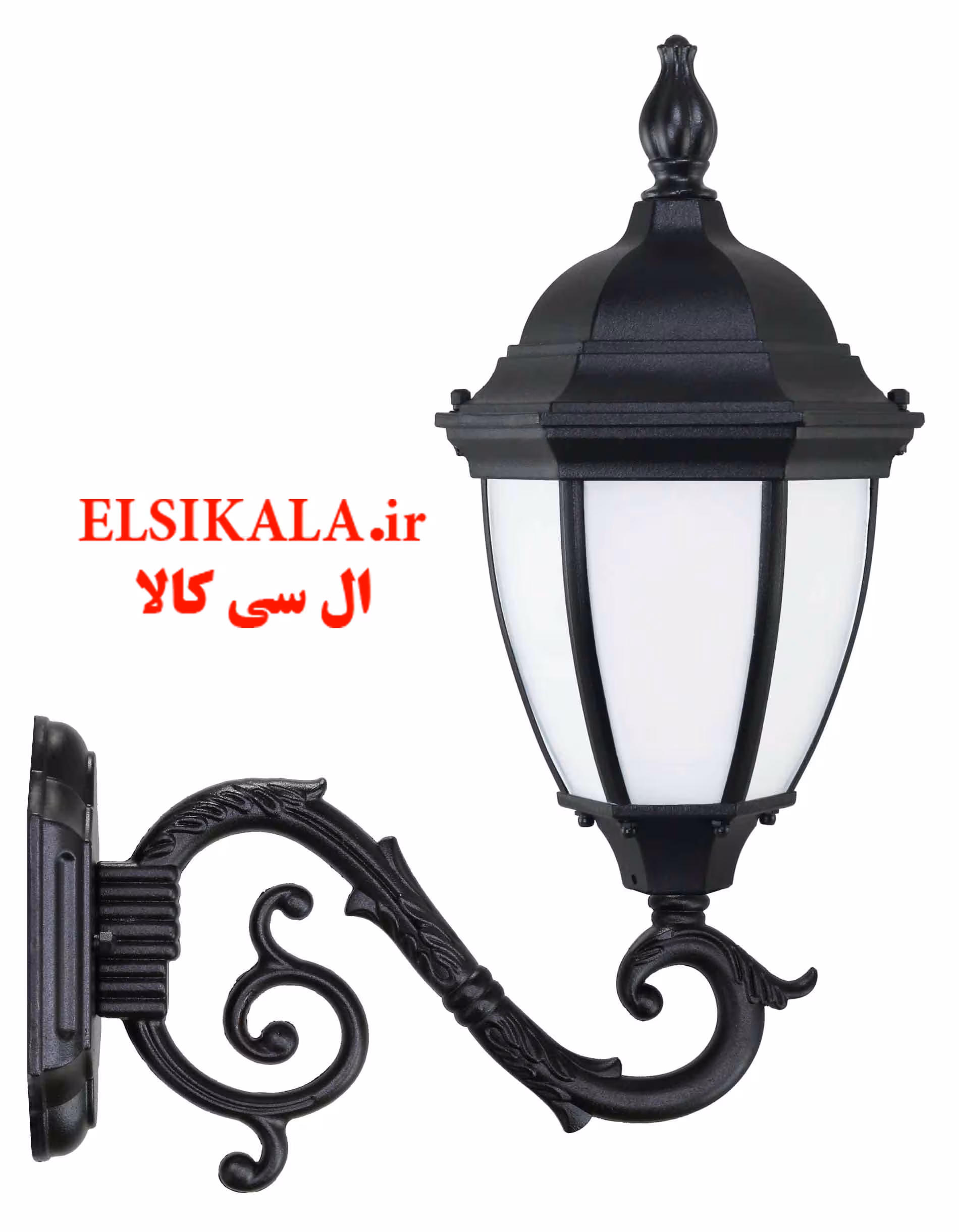 چراغ دیواری رومی خمره ای آلمینیوم دایکاست
