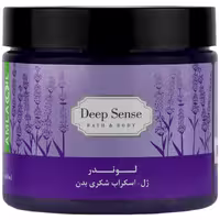 ژل اسکراب شکری بدن لوندر دیپ سنس سی گل مناسب انواع پوست 400 میلی لیتری