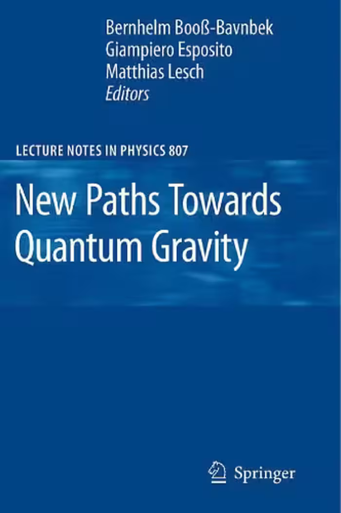 خرید و دانلود نسخه کامل کتاب New Paths Towards Quantum Gravity