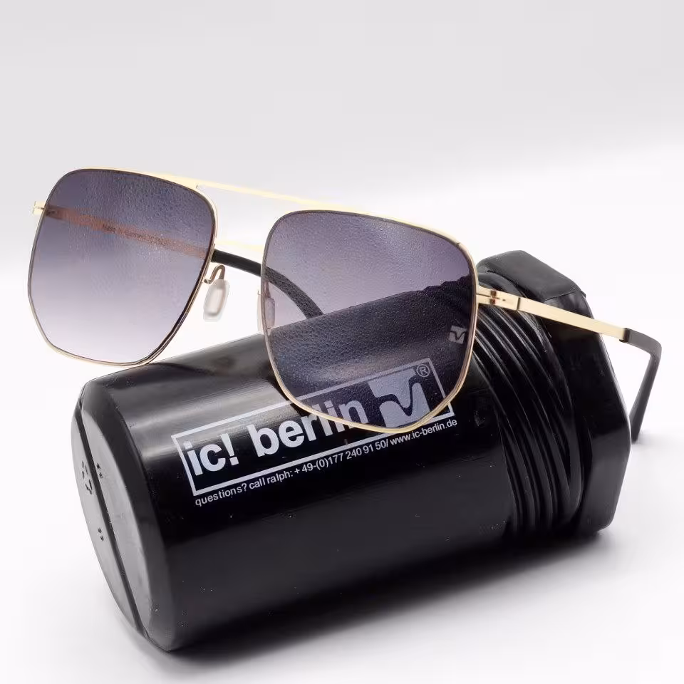 عینک آفتابی خلبانی تیتانیوم آیس برلین ic Berlin رفلکس