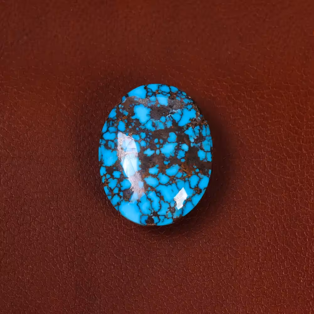 نگین فیروزه شجری کد 29507 - جواهری مشاهیر