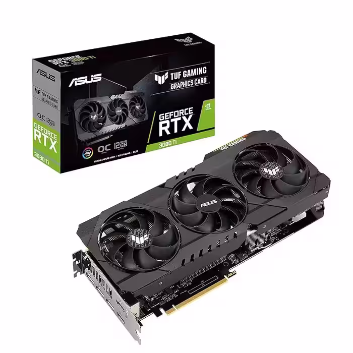 کارت گرافیک ایسوس RTX3080-TI-TUF-OC-GAMING-12G