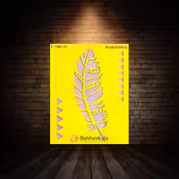 شابلون استنسیل ابعاد 25*20 کد HNE 62