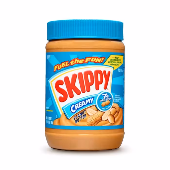 کره بادام زمینی رژیمی اسکیپی مدل کرمی 462 گرم Skippy