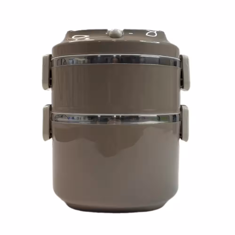 ظرف غذا (لانچ باکس) دو طبقه نیو دیزاین حجم 1700 میلی لیتر