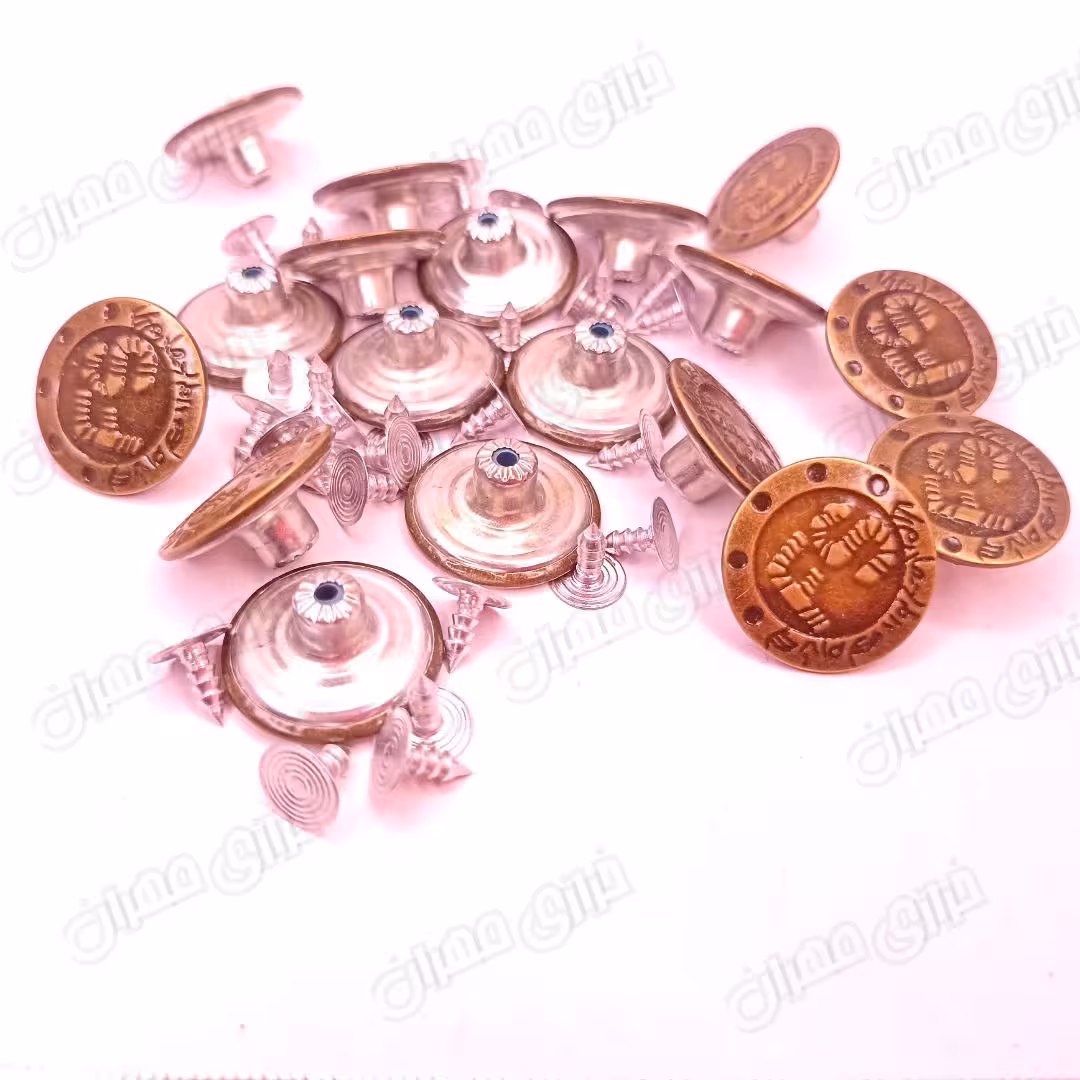 دکمه پرسی لی سایز 20 اعلا زرد قلم 1000 عددی