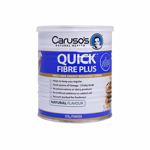 کاروسوس پودر فيبر کوئيک فايبر پلاس قوطي 375 گرمي - داروکاو