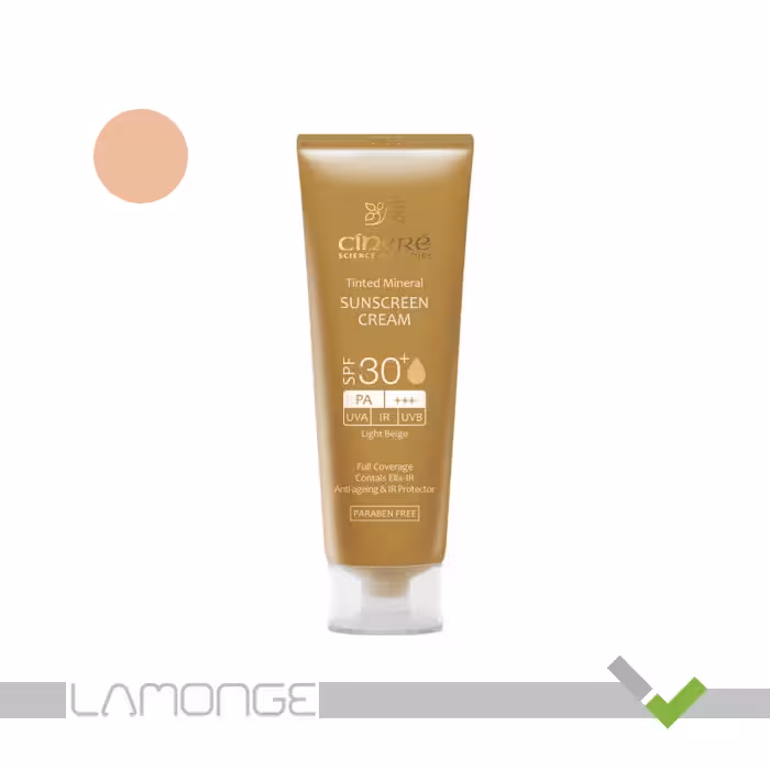 کرم ضد آفتاب بژ روشن فیزیکال سینره SPF30 حجم 50 میلی لیتر