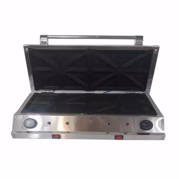 دستگاه اسنک ساز صنعتی تک صفحه دو قلو A16