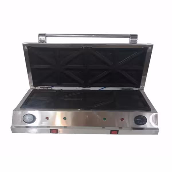 دستگاه اسنک ساز صنعتی تک صفحه دو قلو A16