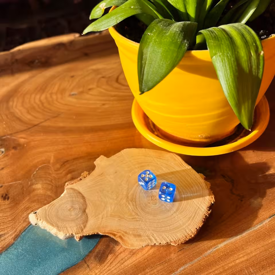 تاس شیشه ای رنگی 14 میل کد6