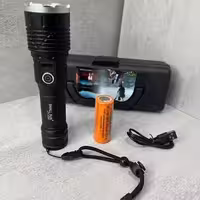 چراغ قوه پلیسی دو رنگ اسمال سان Small Sun ZY-A58