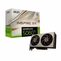 کارت گرافیک ام اس آی مدل GeForce RTX 5060 Ti Inspire 16 gb ظرفیت 16 گیگابایت