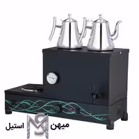 سماور صنعتی 28 لیتری برقی مشکی هیتردار مدل TB-SH2