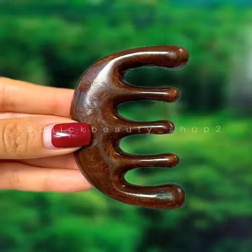 گواشا چوبی (ماساژور کف سر و گردن) – Wooden gouache