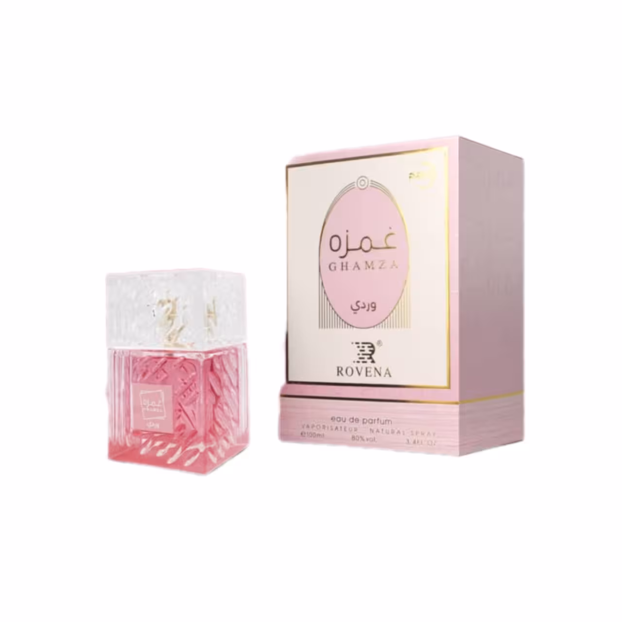 ادکلن زنانه روونا مدل غمزه وردی حجم 100 میل