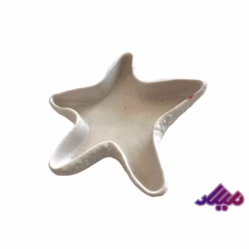 قالب سیلیکونی کاسه ستاره دریایی قطر 12 سانت