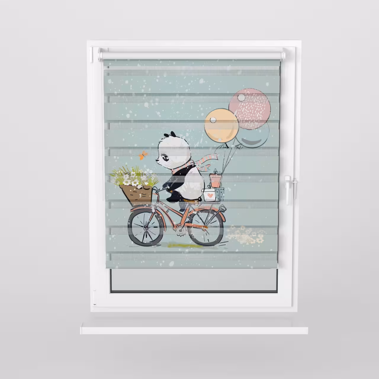 پرده زبرا بچگانه طرح پاندا کوچولو کد A2343