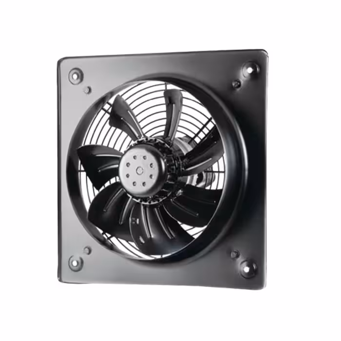 هواکش صنعتی 30 سانت 2100 دور تکفاز ايلکای هفت پر فلزی دمنده