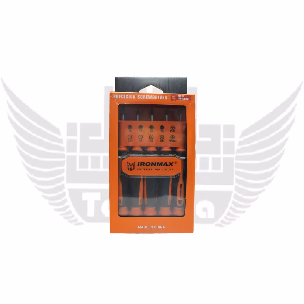 ست پیچ‌گوشتی ساعتی 10 عددی آیرون مکس مدل IM-S103