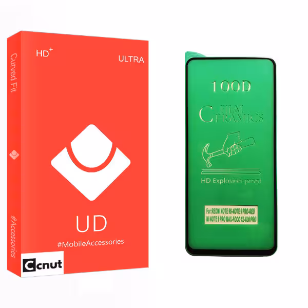محافظ صفحه نمایش سرامیکی کوکونات مدل UD Glass مناسب برای گوشی موبایل شیائومی Redmi Note 9s