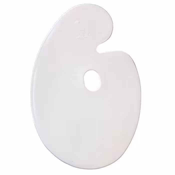 پالت رنگ روغن تخت