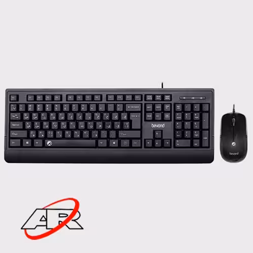 کیبورد و ماوس سیم دار بیاند مدل BMK2900