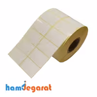 لیبل (برچسب) کاغذی دو ردیفه 34×51