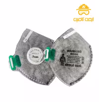 ماسک N95 آپولو 8226 کربن اکتیو-بسته 12 عددی