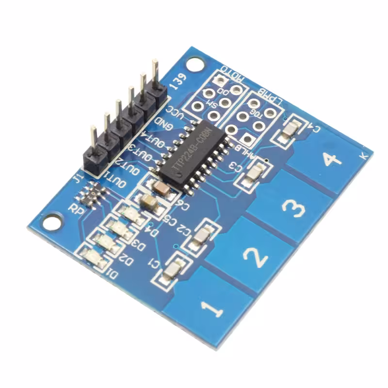 ماژول کی پد 1×4 تاچ خازنی TTP224